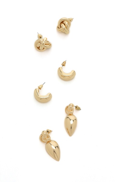 Nine West Burgy 5Fx Yellow Women's Earrings