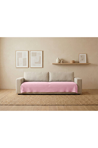 destinyhometex Калъф за диван/одеяло за телевизор без ресни с вафлен мотив 10...