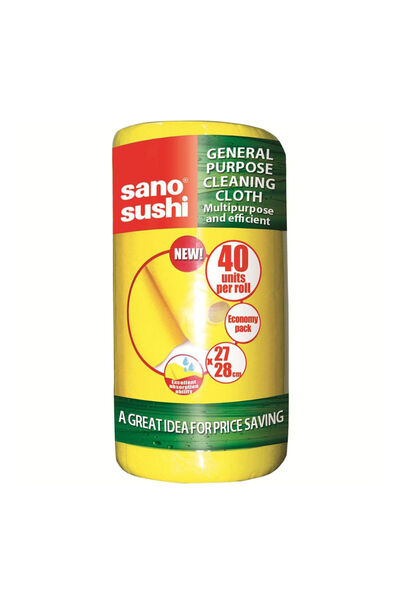 Sano Șervețele universale pentru sushi, galbene, set 40 bucăți