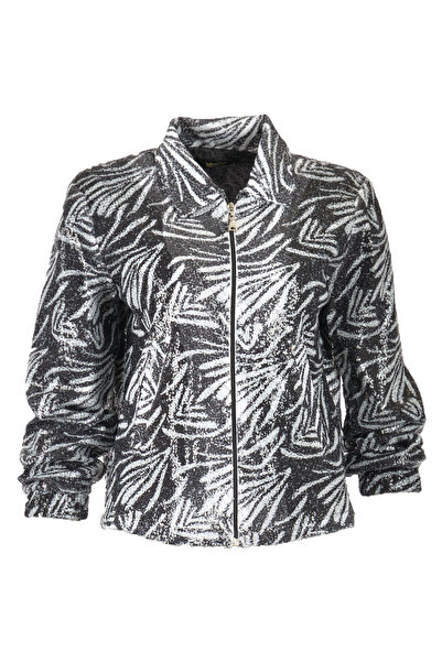 Ysatis Μαύρο γυναικείο μπουφάν με φερμουάρ - 24241000119