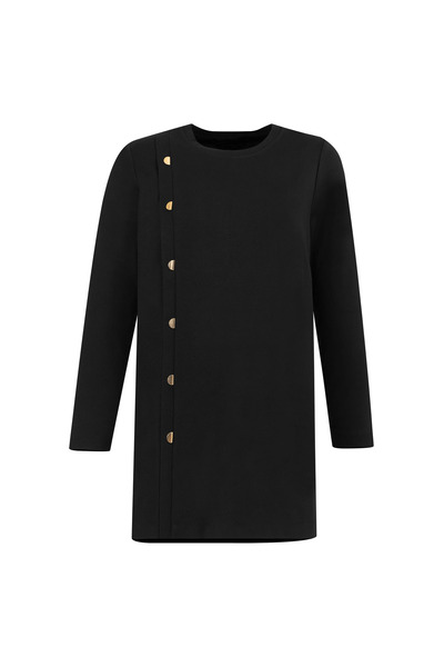 Gala-Xi Γυναικείο μακρυμάνικο τουνίκ με στρογγυλή λαιμόκοψη μεγάλου μεγέθους ...