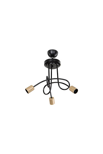 KOÇTAŞ Eftelya 3'lü Avize Siyah ASZ 1610