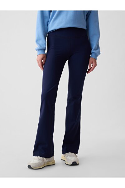 GAP Kadın Lacivert GapFit Sky High Rise Flare Legging Tayt