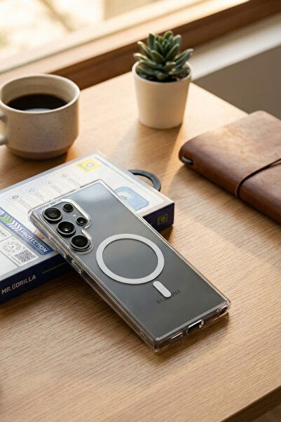 BLUEO B Crystal Drop Resistance Samsung S25 Plus Compatible Fingerprint Resis...