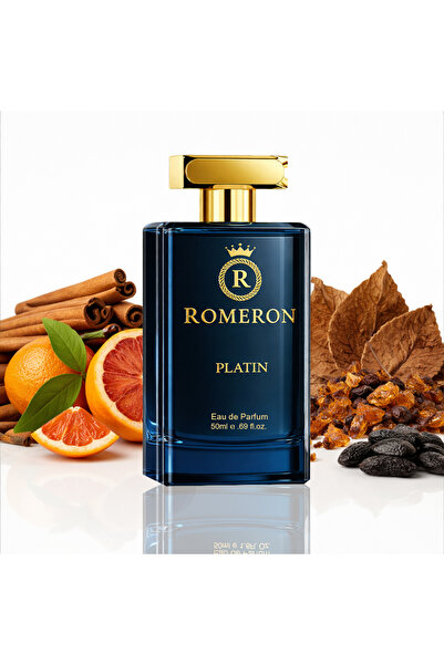 ROMERON 408 Platin Erkek Parfüm EDP 50ml
