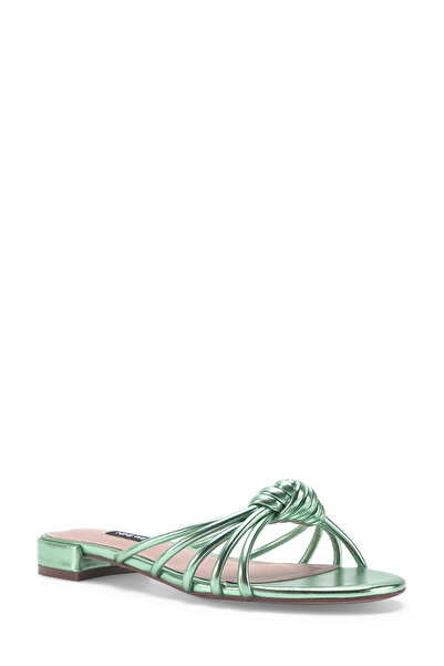 Nine West SEANEY 3FX Yeşil Kadın Düz Terlik