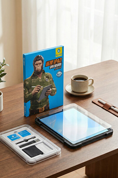 BLUEO iPad Air 13" 2024 Compatible Hd Tempered Tablet Screen Protector - with...