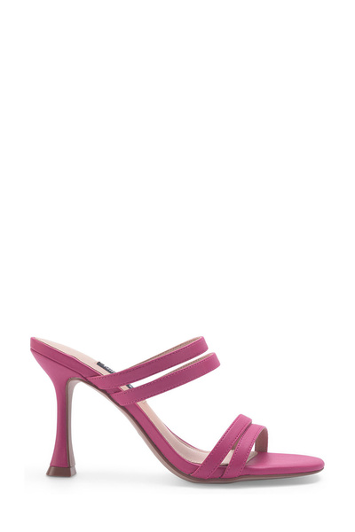 Nine West NINFE2 3FX Fuşya Kadın Topuklu Terlik