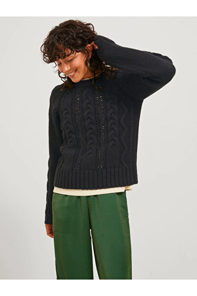 JJXX Γυναικείο πουλόβερ μινιμαλιστικό πλεκτό Jack&Jones - Μακρυμάνικο - Casual