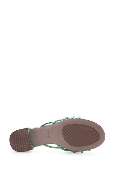 Nine West SEANEY 3FX Yeşil Kadın Düz Terlik