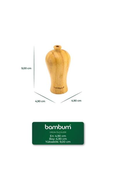 Bambum Guro - Bambu Vazo 9*4,9cm