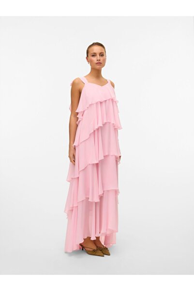 Vero Moda Kleid VMFELICIA Langes Kleid