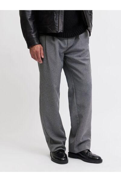 Jack & Jones Klasické kalhoty s širokými nohavicemi Klasické kalhoty