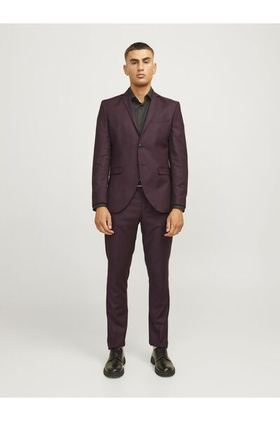 Jack & Jones Einreihiger Blazer und Hose JPRSOLARIS Slim Fit Anzug