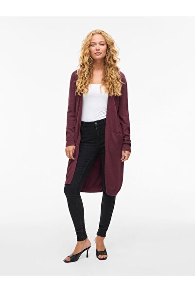 VILA Strickjacke VIRIL Longline