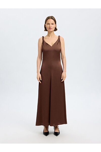 Selected Femme Maxikleid Ärmelloses