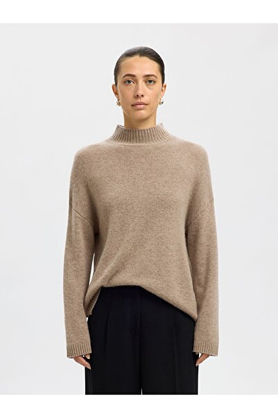 Selected Femme Strickpullover Woll-Kaschmir-Mix