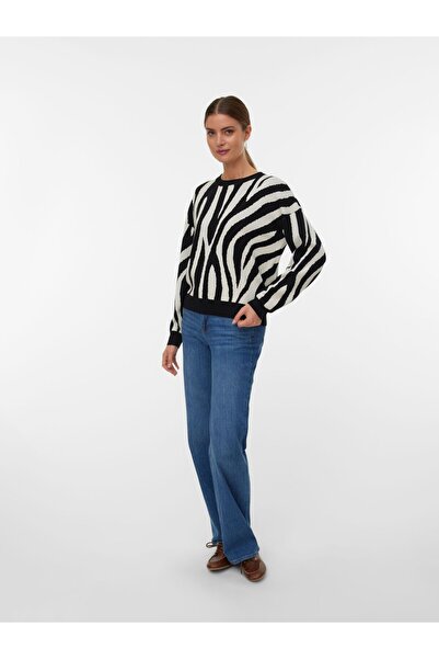 Vero Moda Strickpullover VMSILJEANIMAL Strickpullover