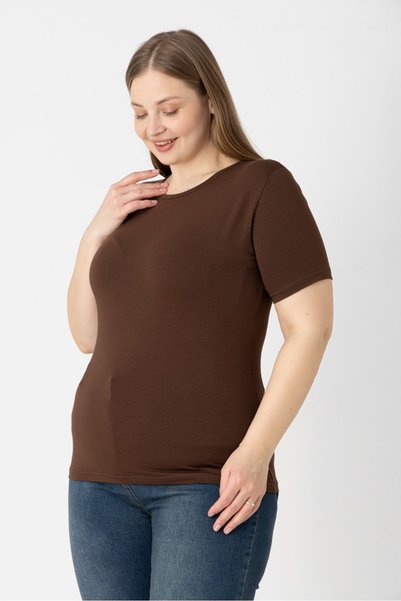 Orly More Women's Lycra Short Sleeve Blouse Body