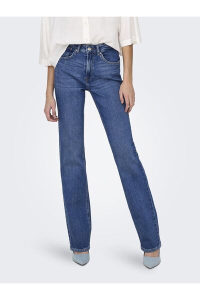ONLY Flared Jeans ONLEVERLY Mittlere Taille Ausgestellt Jeans