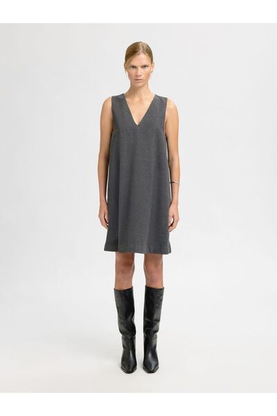 Selected Femme Midikleid Wollmix
