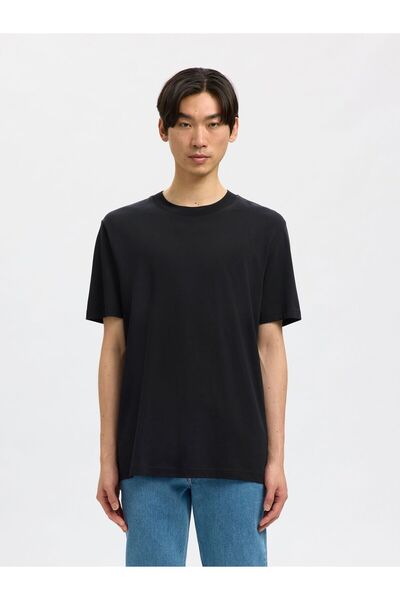 Selected Homme T-Shirt Relaxed Fit Kurzarm