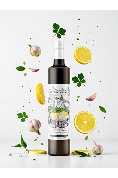 Sevinç Teyze Sarımsak Limon Maydonoz Sirkesi 500ml