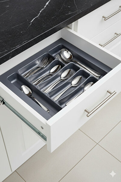 GörSeç 42x49 Cm - Organizator sertar și tacâmuri, tacâmuri 42 cm (37x41 cm tă...