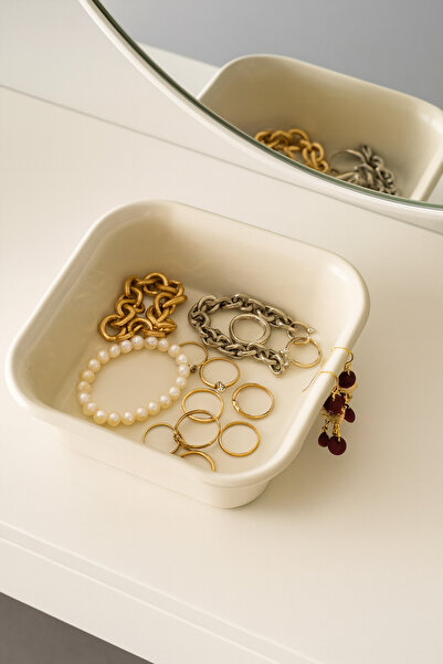 IKEA Κουτί Μπεζ, 10x10x5 εκ.