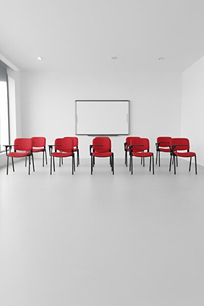 Ofisbazaar Form 2'li Yazı Tablalı Kolçaklı Sandalye – Toplantı, Eğitim ve Sem...
