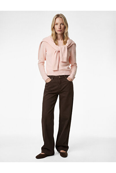 Koton Long Sleeve Crew Neck Basic Knitwear Sweater