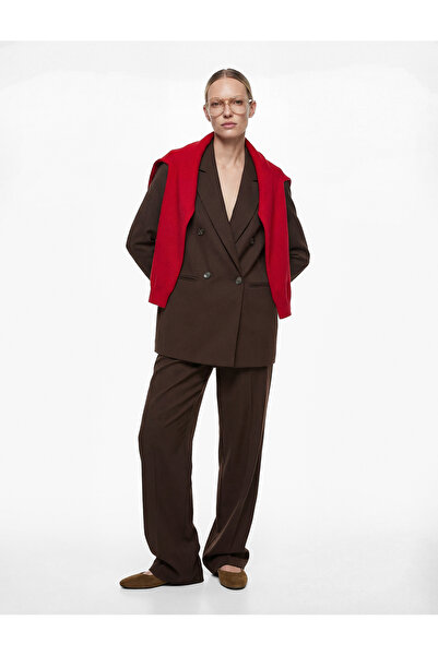 Koton Jachetă blazer cu nasturi, mâneci lungi și buzunare