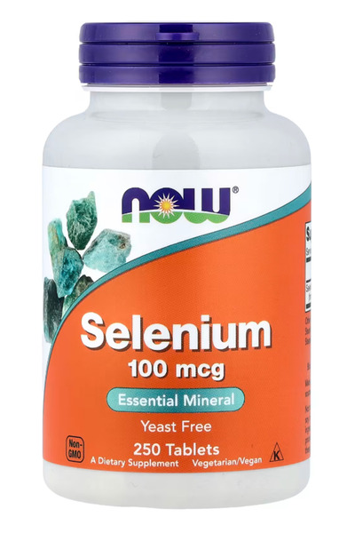 Now Foods Supplement Selenium (L-Selenomethionine) 100 mcg, Essential Mineral...