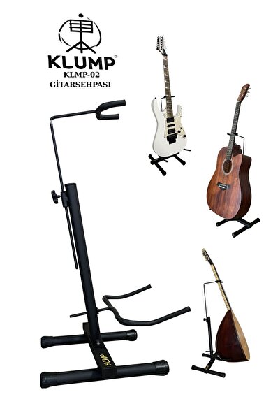 klump KMLP-02 Profesyonel Gitar Sehpası / Gitar Standı / Saz Klasik Akustik E...