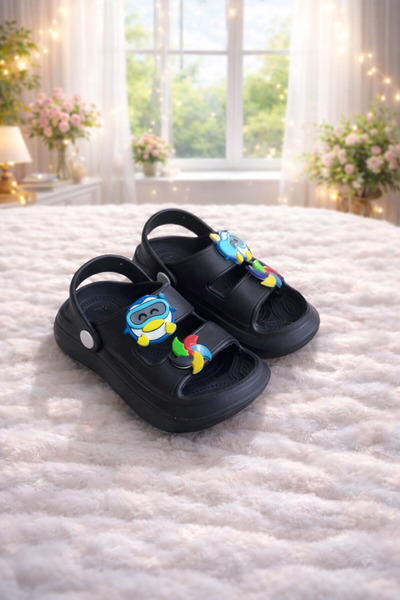 Behtah Kundura Talpă ortopedică pentru copii 4 bucăți cruce Jibbitz cadou orn...