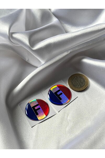 CEBECİOTO ملصق هولوغرام فرنسي للسيارات والدراجات النارية، مقاس 3×3، قطعتين