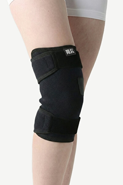 POLIFE Düz Dizlik | Anatomik Tasarım , Esnek Cırt ile Ayarlanabilir Beden | S...