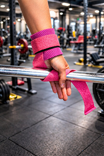 E-HSPORT Grıp Pro Lifting Straps - curea cu brățară