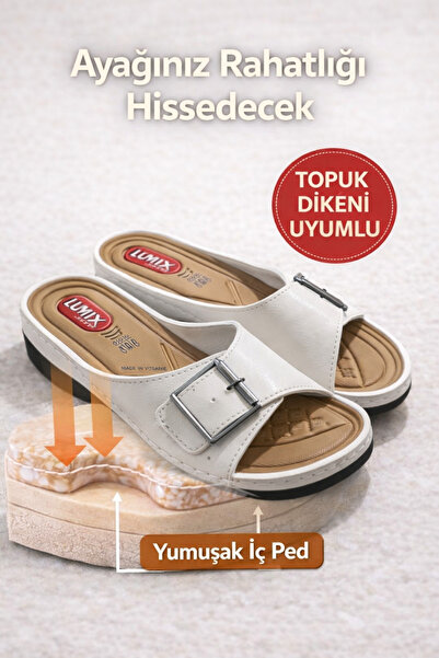 Behtah Kundura Heel Spur Supported Ultra Comfort Daily Puff Soft Anatomical S...