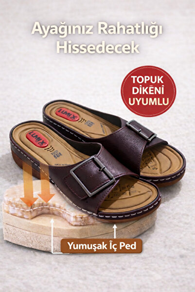 Behtah Kundura Heel Spur Supported Ultra Comfort Daily Puff Soft Anatomical S...