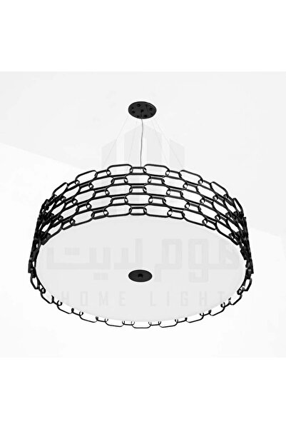 homelight ثريا مودرن اسود مطفي 60 سم