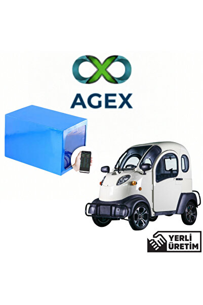 agex enerji Regal Raptor K5-LONG Elektrikli Araba Bataryası 72 Volt 102 Amper...