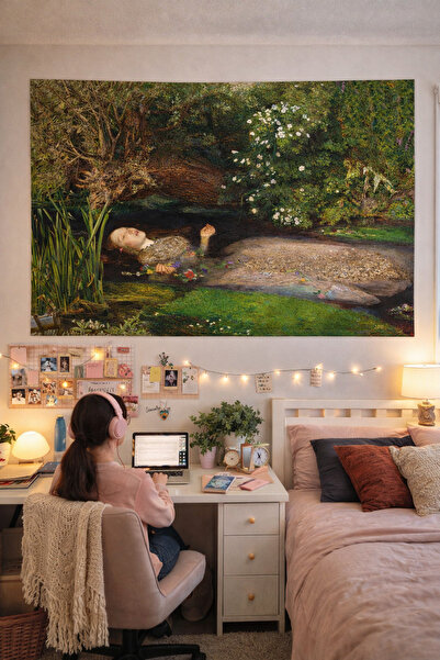 Vendini غطاء حائط شكسبير هاملت أوفيليا - Tapestry