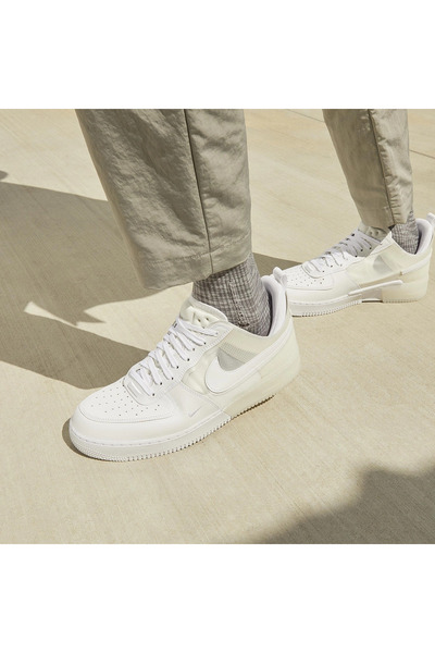 Nike Air Force 1 React Coconut Milk Erkek Sneakers Dh7615-100