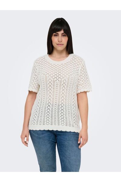 Only Carmakoma Gestricktes Oberteil CARSAGA Gestricktes Oberteil