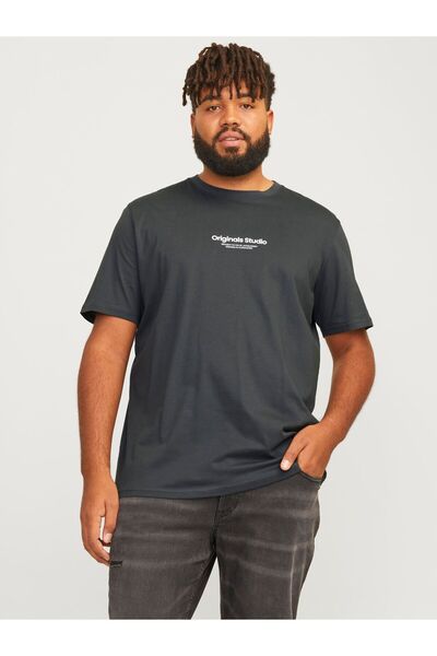 Jack & Jones Plus T-shirt Plus Size Gedruckt T-shirt