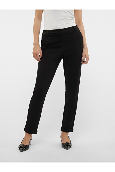 Vero Moda Anzughose VMSARA Mittlere Taille Hose
