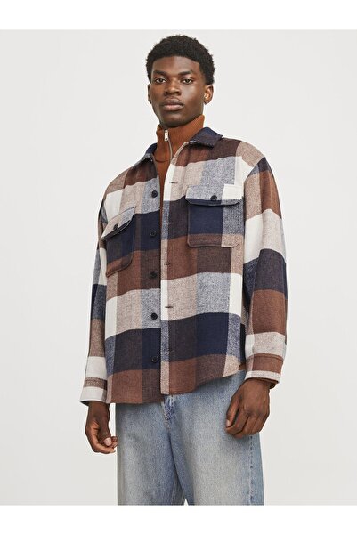Jack & Jones Cămașă tip jachetă cu cămașă tip jachetă croi relaxat