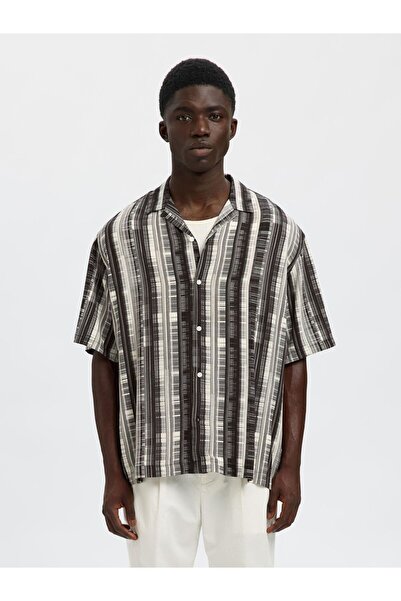 Selected Homme Kurzarmhemd Gemustertes