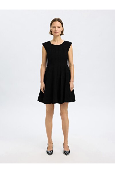 Selected Femme Minikleid Flügelärmel